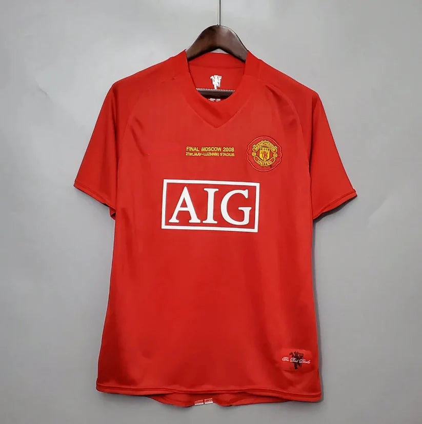 Man United 2007/08 Home Kit