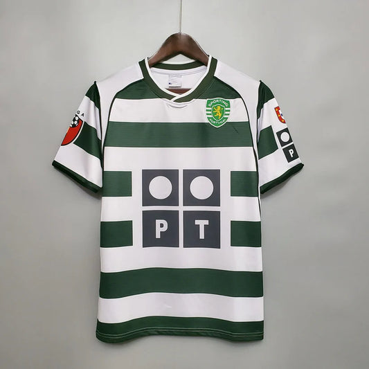 Sporting 2001/02 Home Kit